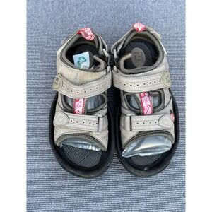 FootJoy Specialty Golf Sandals Womens 6M Taupe Pink Cleated Shoes 48470